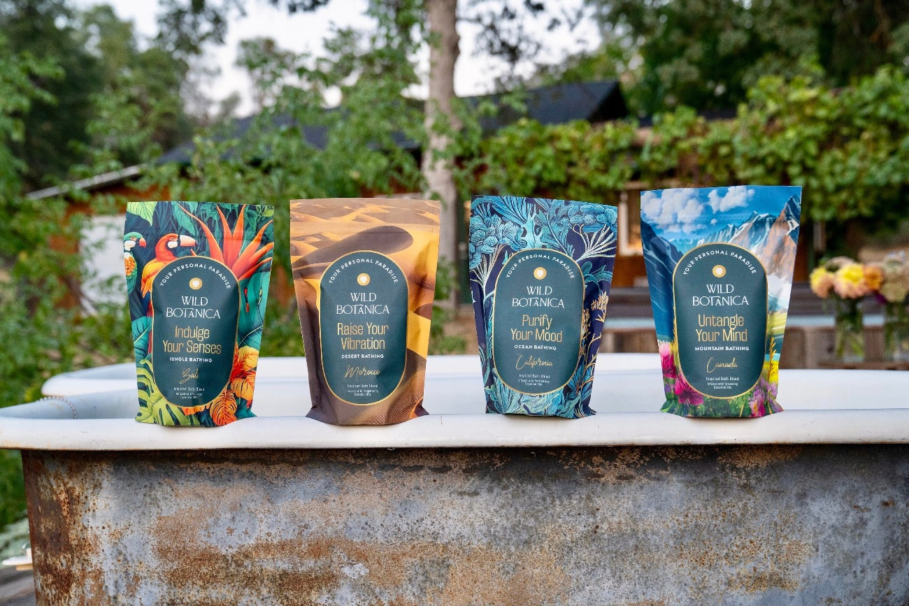 California botanicals, essential oils, lavender, eucalyptus, citrus